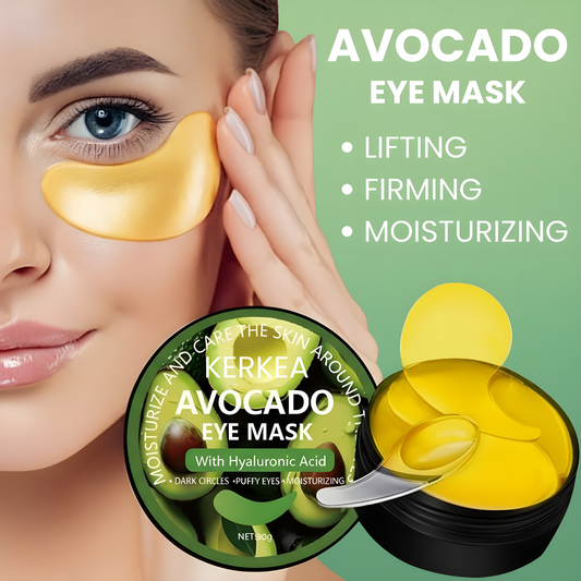 Avocado Eye Mask - Gold Edition