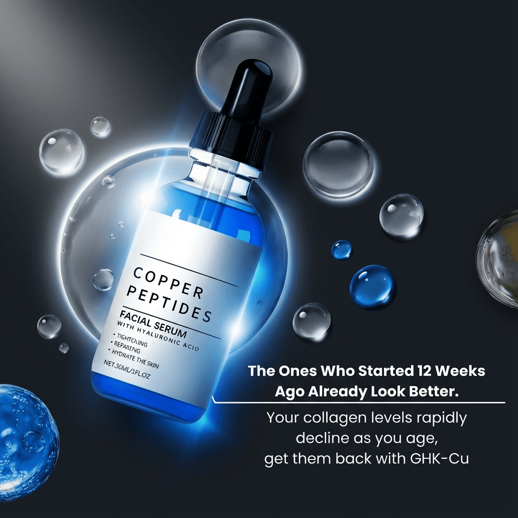 GHK-Cu Copper Peptide Serum
